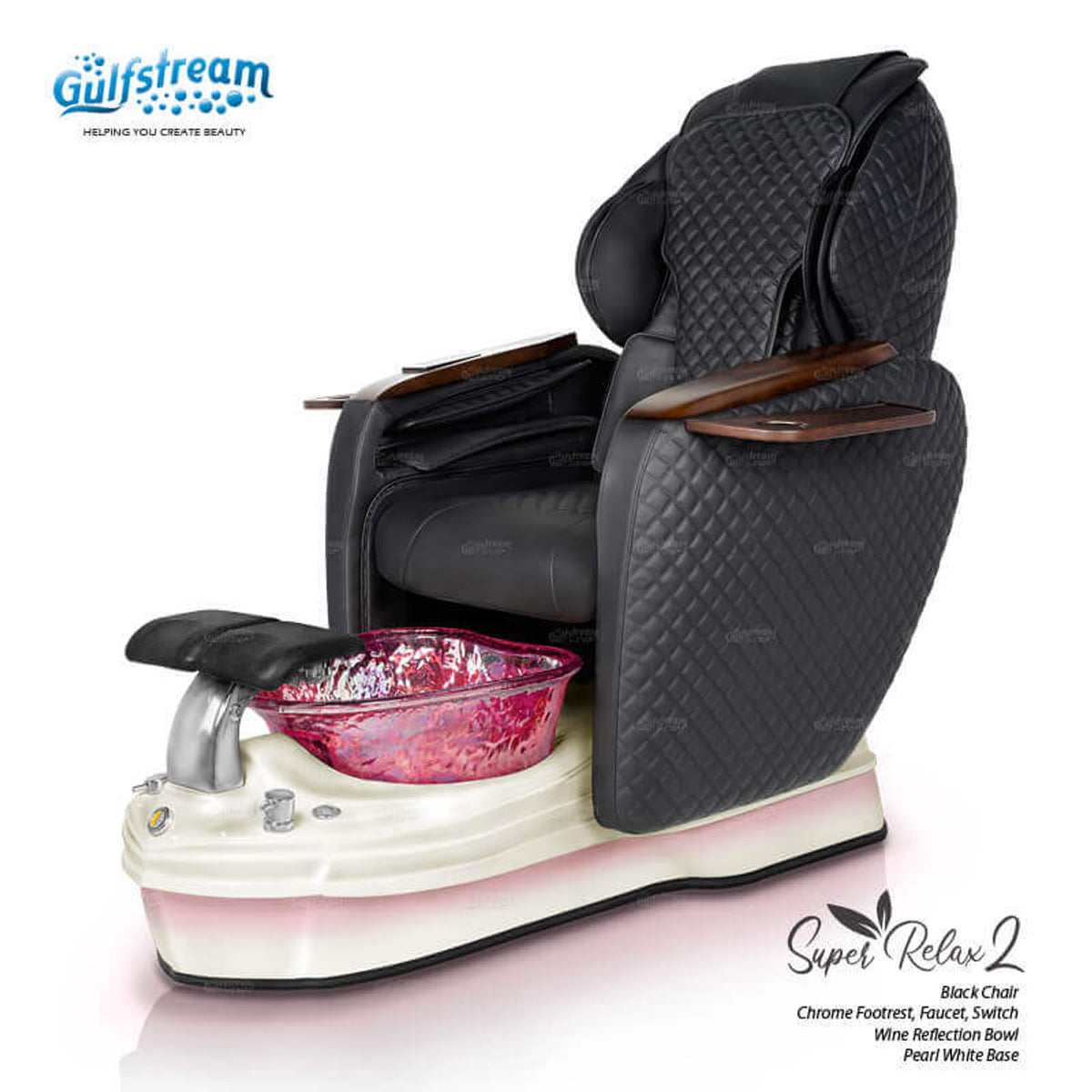 Gulfstream Super Relax 2 Spa & Pedicure Chair with Waterdance System