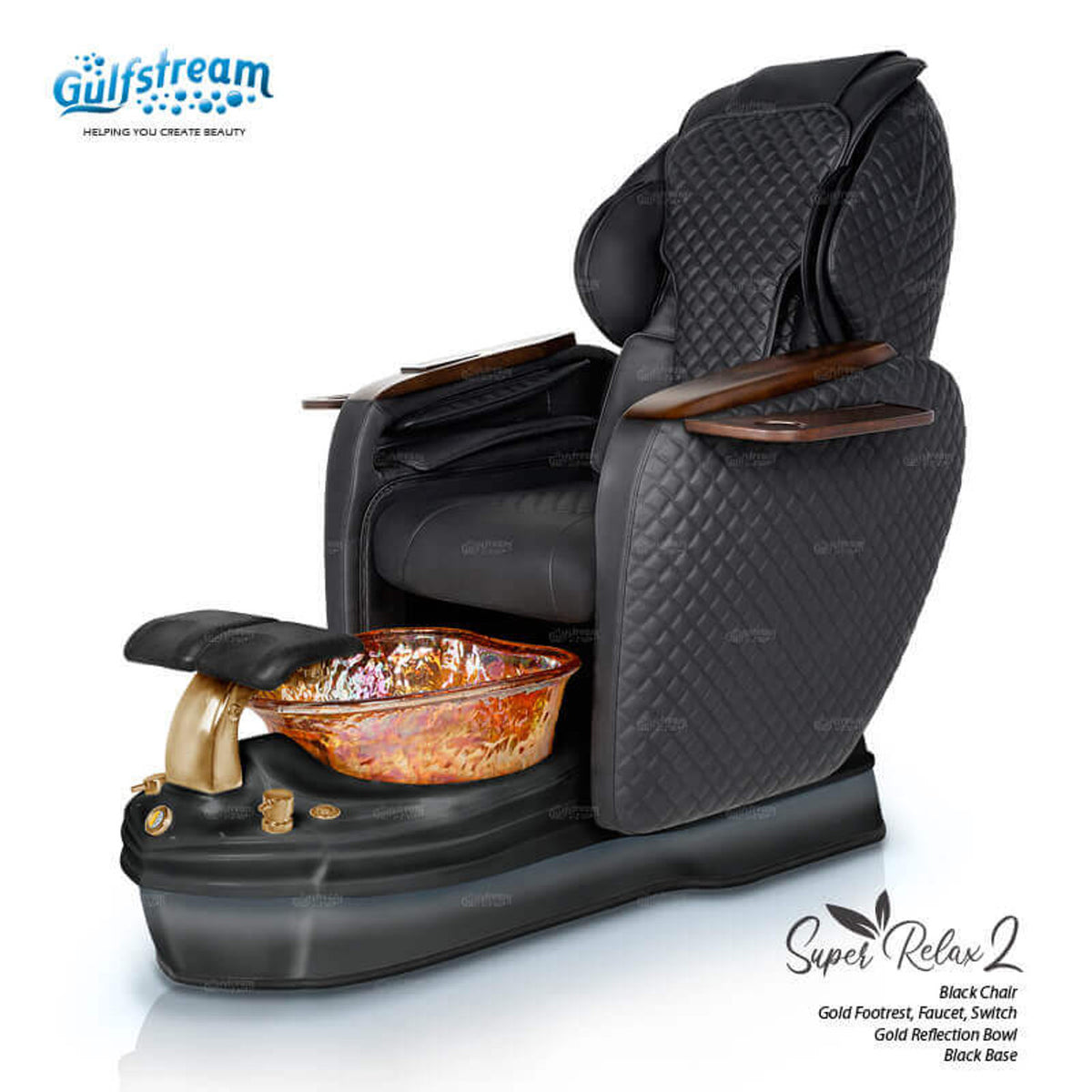 Gulfstream Super Relax 2 Spa & Pedicure Chair with Waterdance System