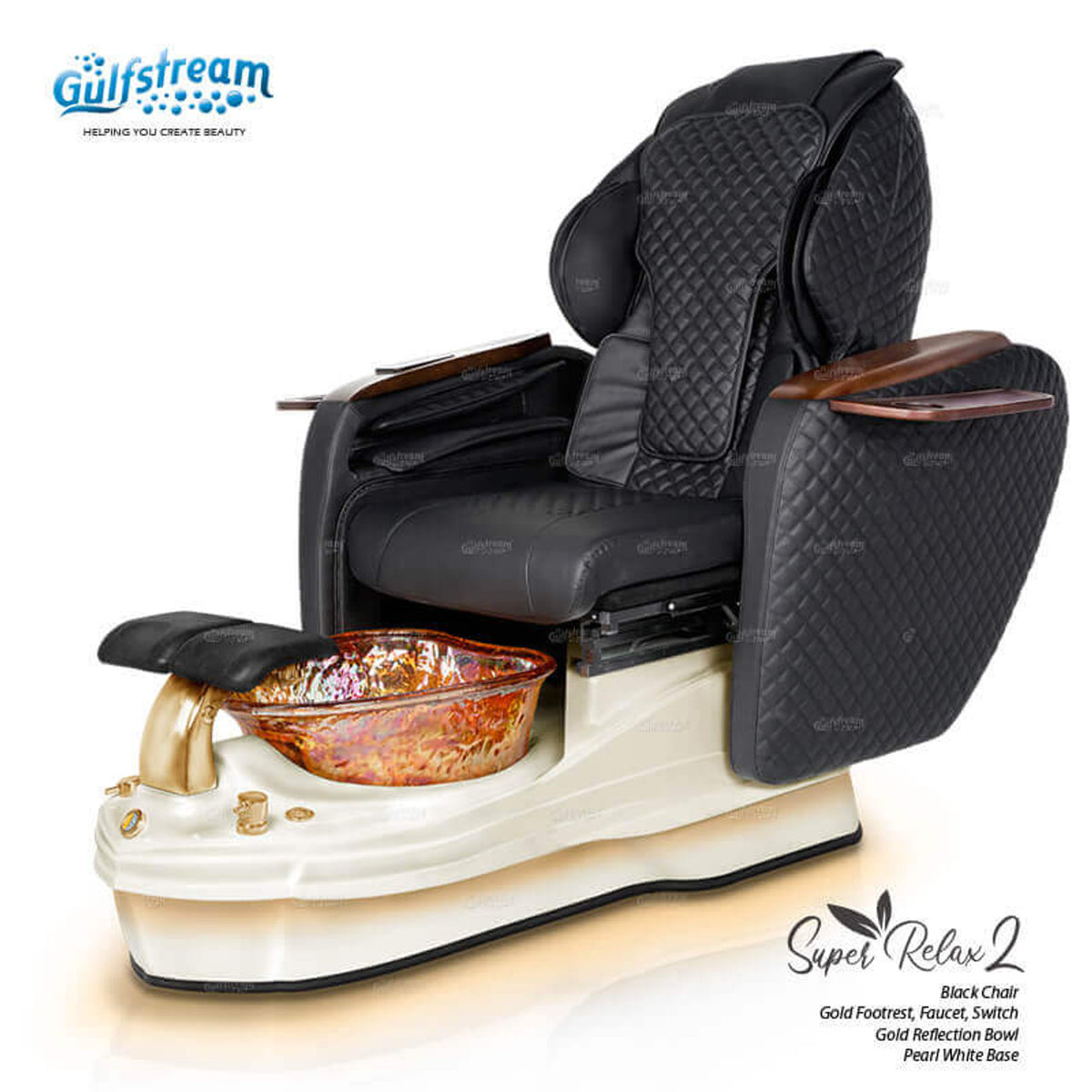 Gulfstream Super Relax 2 Spa & Pedicure Chair with Waterdance System