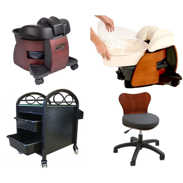 Nail Salon Equipment Packages Pedicure Spa Chair Salon Furniture