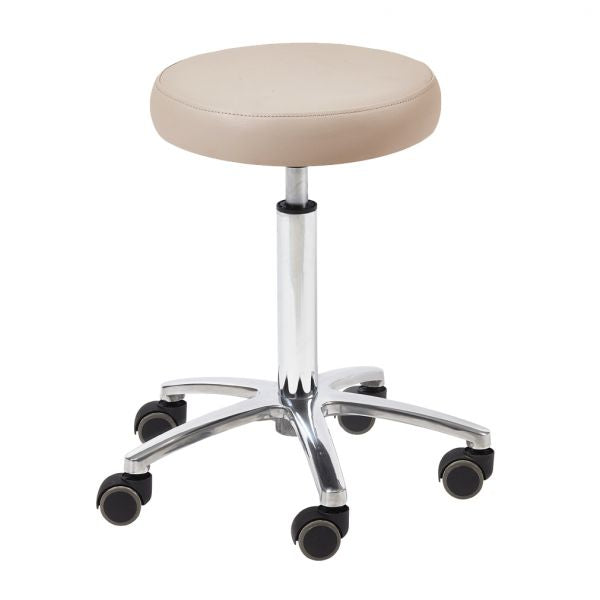 Whale Spa 1004H Technician Stool Chair Adjustable Height, Acetone Safe