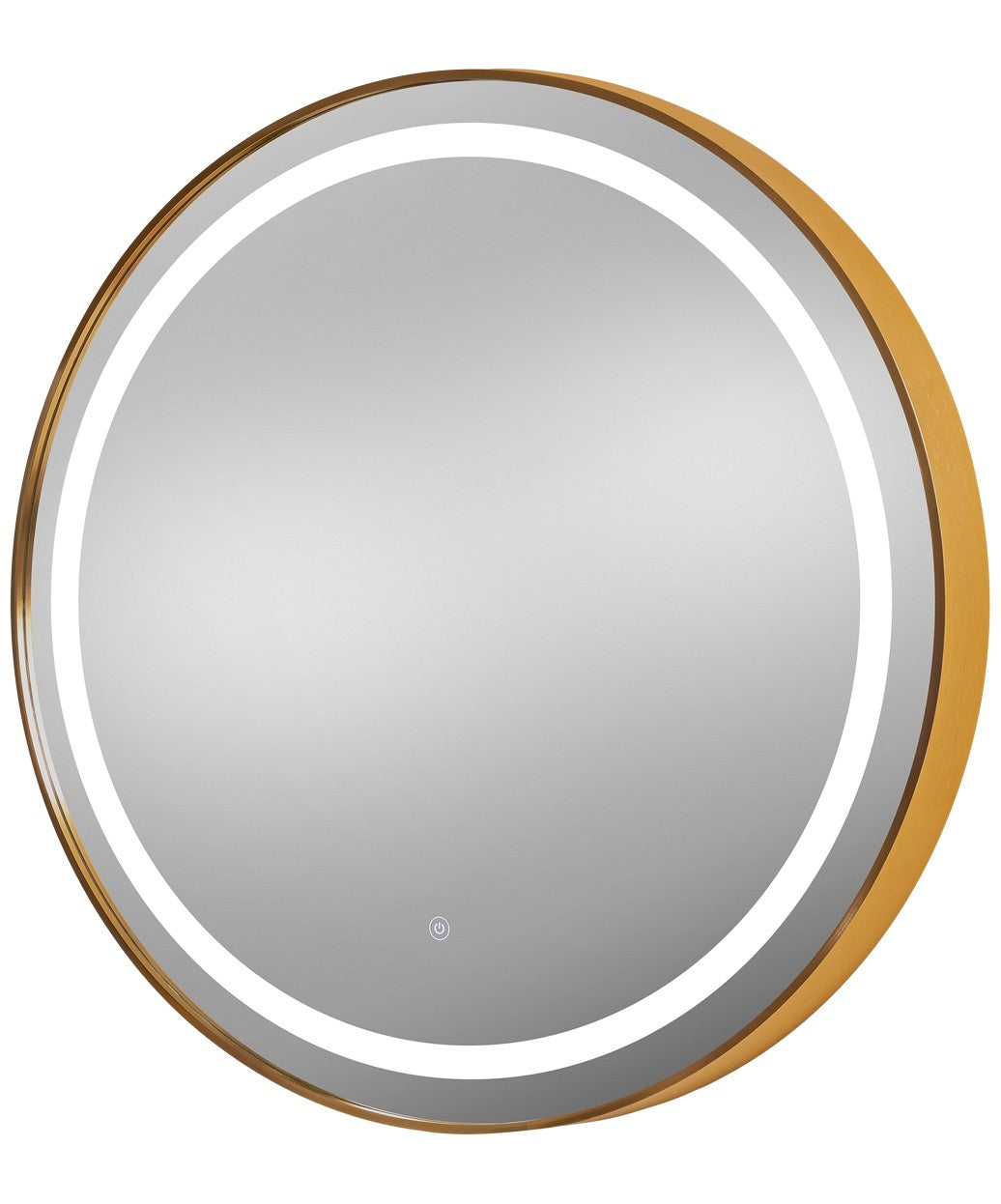 Pibbs 9880 Sola Gold LED Salon Mirror
