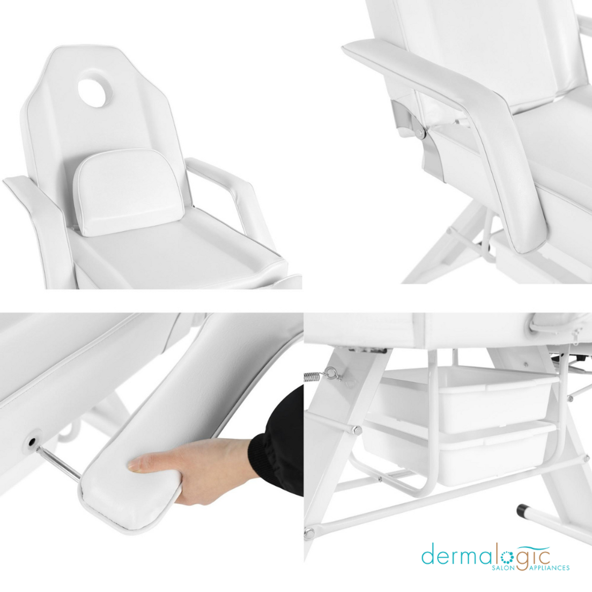 Dermalogic Parker II Facial Chair &amp; Tattoo Bed