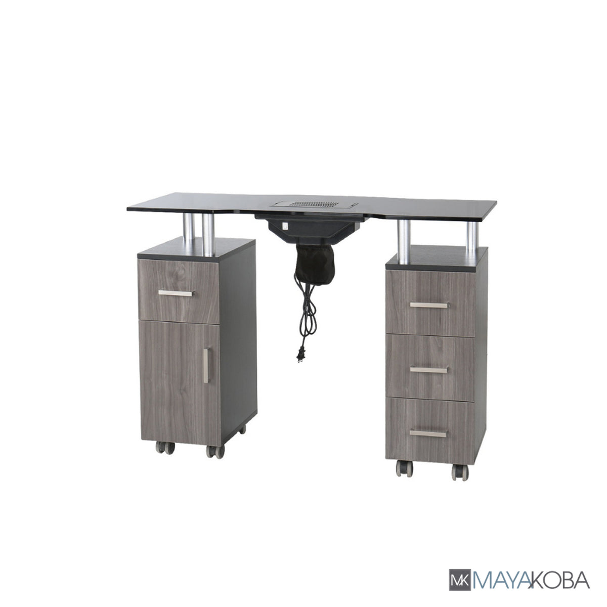 Dermalogic Glasglow Manicure Table with Fan