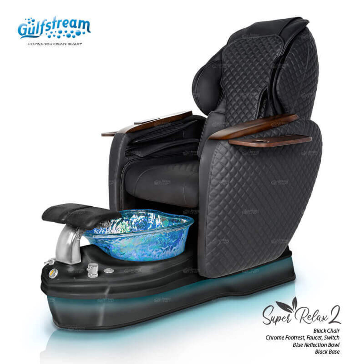 Gulfstream Super Relax 2 Spa &amp; Pedicure Chair with Waterdance System