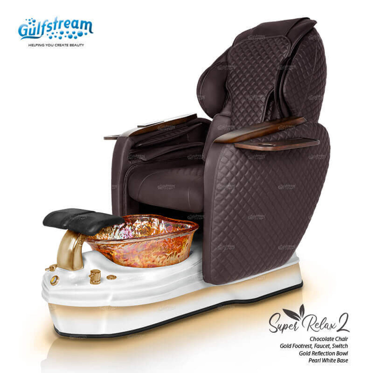 Gulfstream Super Relax 2 Spa &amp; Pedicure Chair with Waterdance System