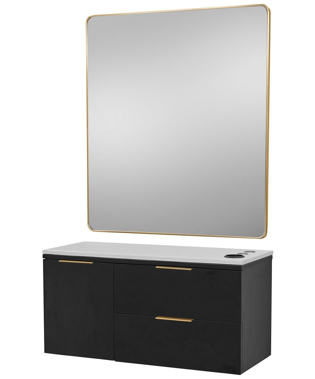 Pibbs 6002 Capri Styling Station with Standard Mirror