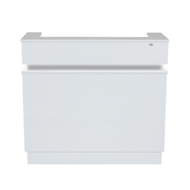 Dream In Reality DIR Langara Reception Desk with LED Lighting Reception Desk - ChairsThatGive