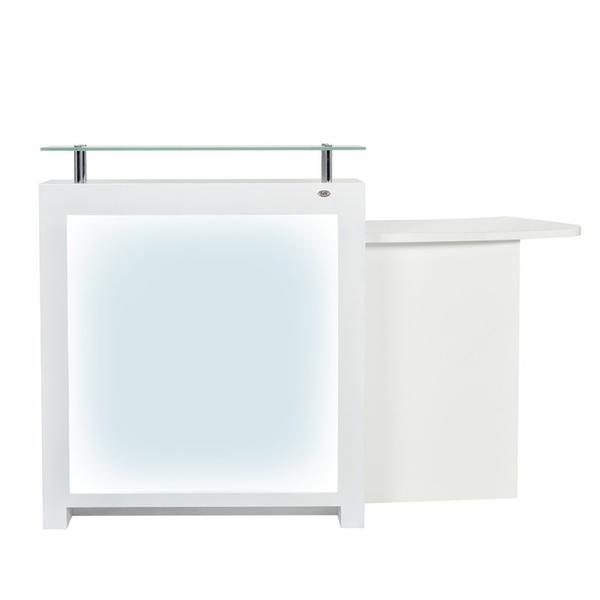 Dream In Reality DIR Gattino Reception Desk with LED Lighting Reception Desk - ChairsThatGive