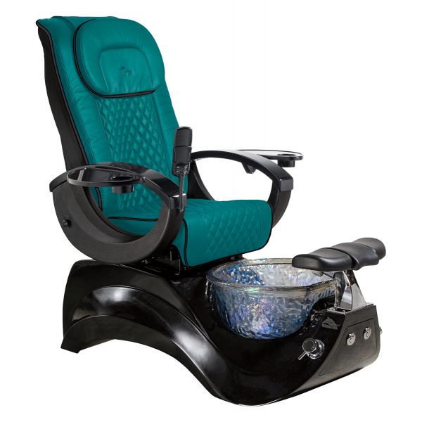 Whale Spa Whale Spa Pedicure Chair Alden Crystal with Free Trolley & Stool Pedicure Chair - ChairsThatGive