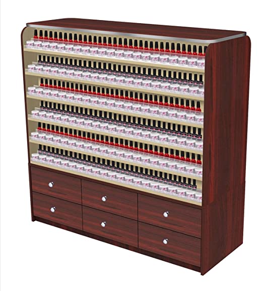 Mayakoba Avon I Polish & Powder Rack with Cabinets