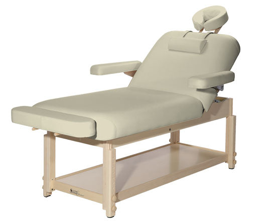 Custom Craftworks Aura Lift Back Stationary Massage Table