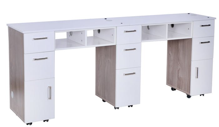 Mayakoba Seneca Double Manicure Table