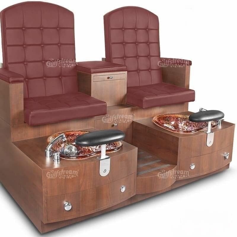 Gulfstream Gulfstream Paris Double Bench Spa &amp; Pedicure Chair Pedicure &amp; Spa Chairs - ChairsThatGive
