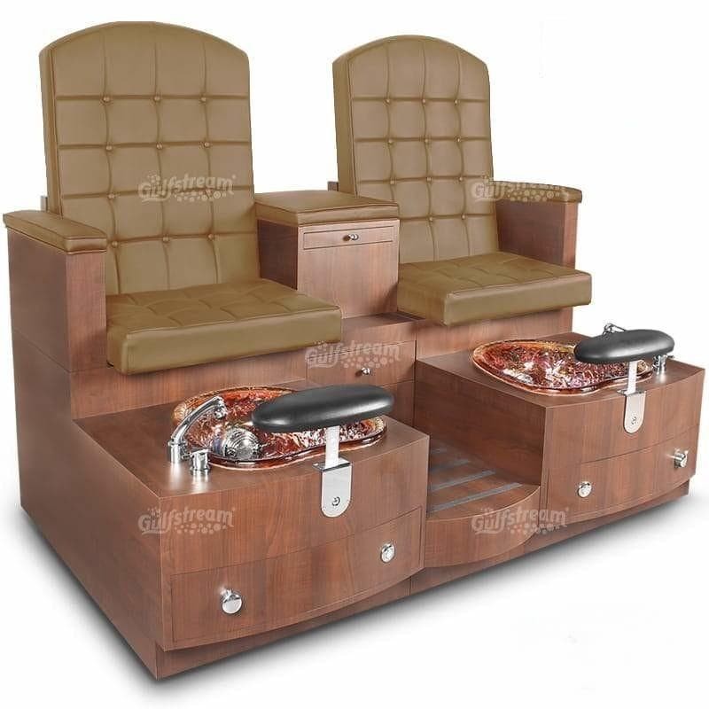 Gulfstream Gulfstream Paris Double Bench Spa &amp; Pedicure Chair Pedicure &amp; Spa Chairs - ChairsThatGive