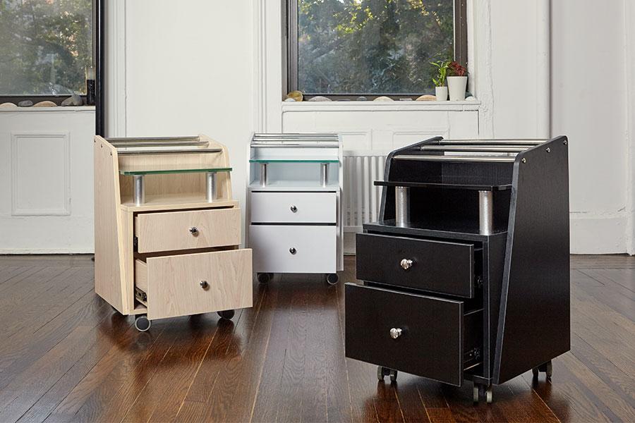 J&A J&A Glass Top PediCart Pedicure & Spa Chairs - ChairsThatGive