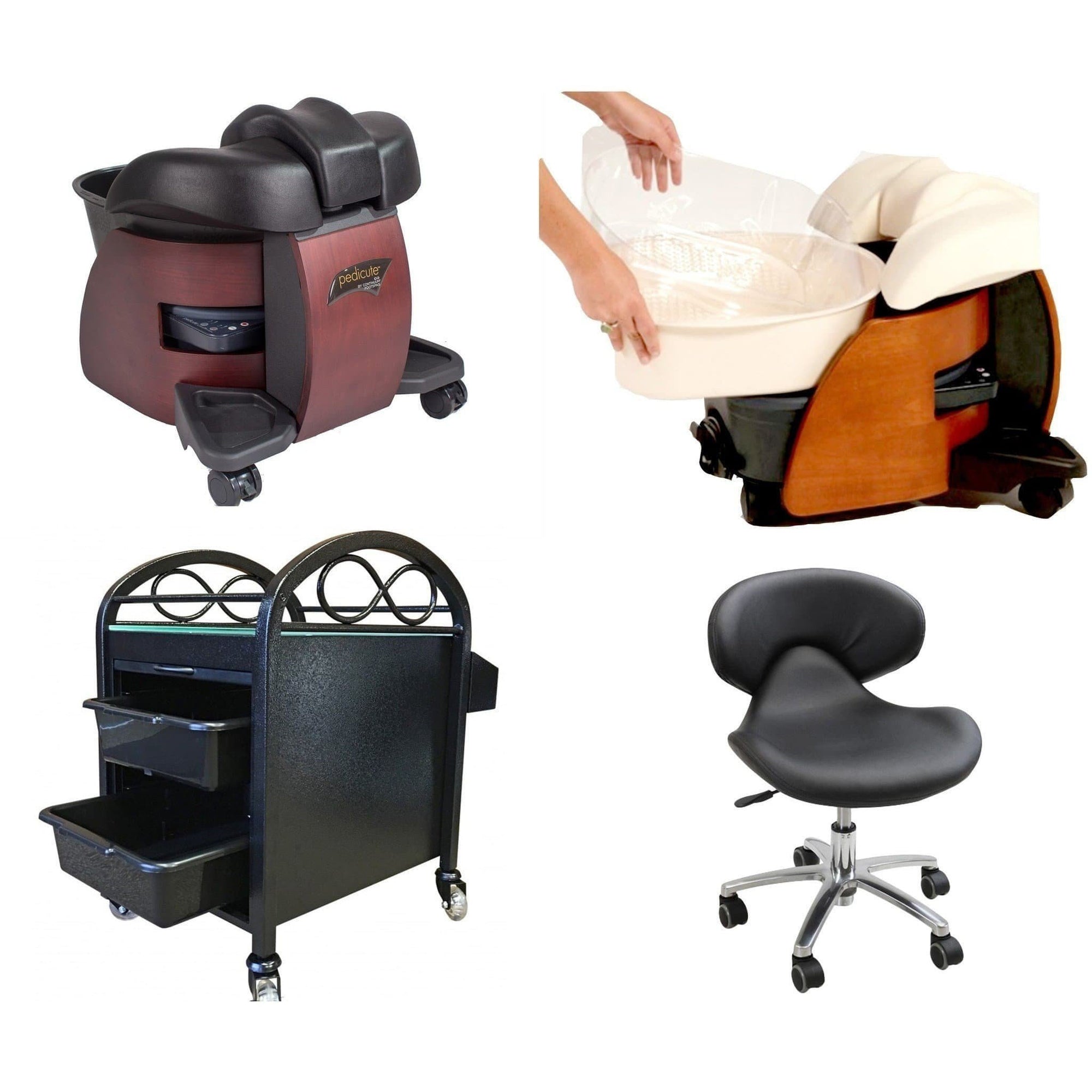 Continuum Continuum Pedicute Standard Portable Spa Package Pedicure & Spa Chairs - ChairsThatGive