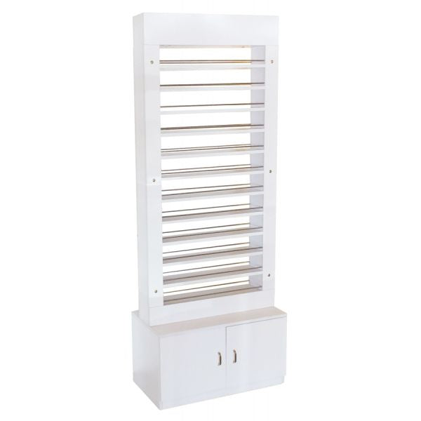Whale Spa Whale Spa Nail Polish Center - PC02 Cabinet Holds 500 Bottles Display - ChairsThatGive