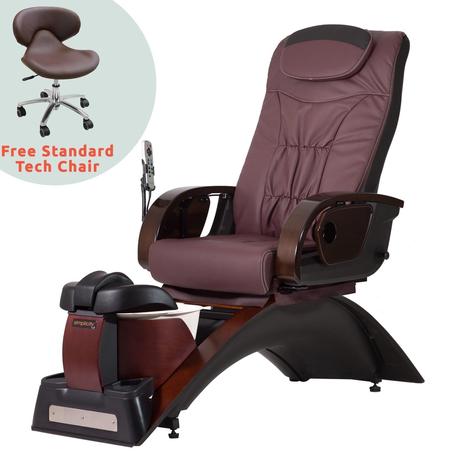 Continuum Continuum Simplicity LE Pedicure Spa Chair Pedicure & Spa Chairs - ChairsThatGive