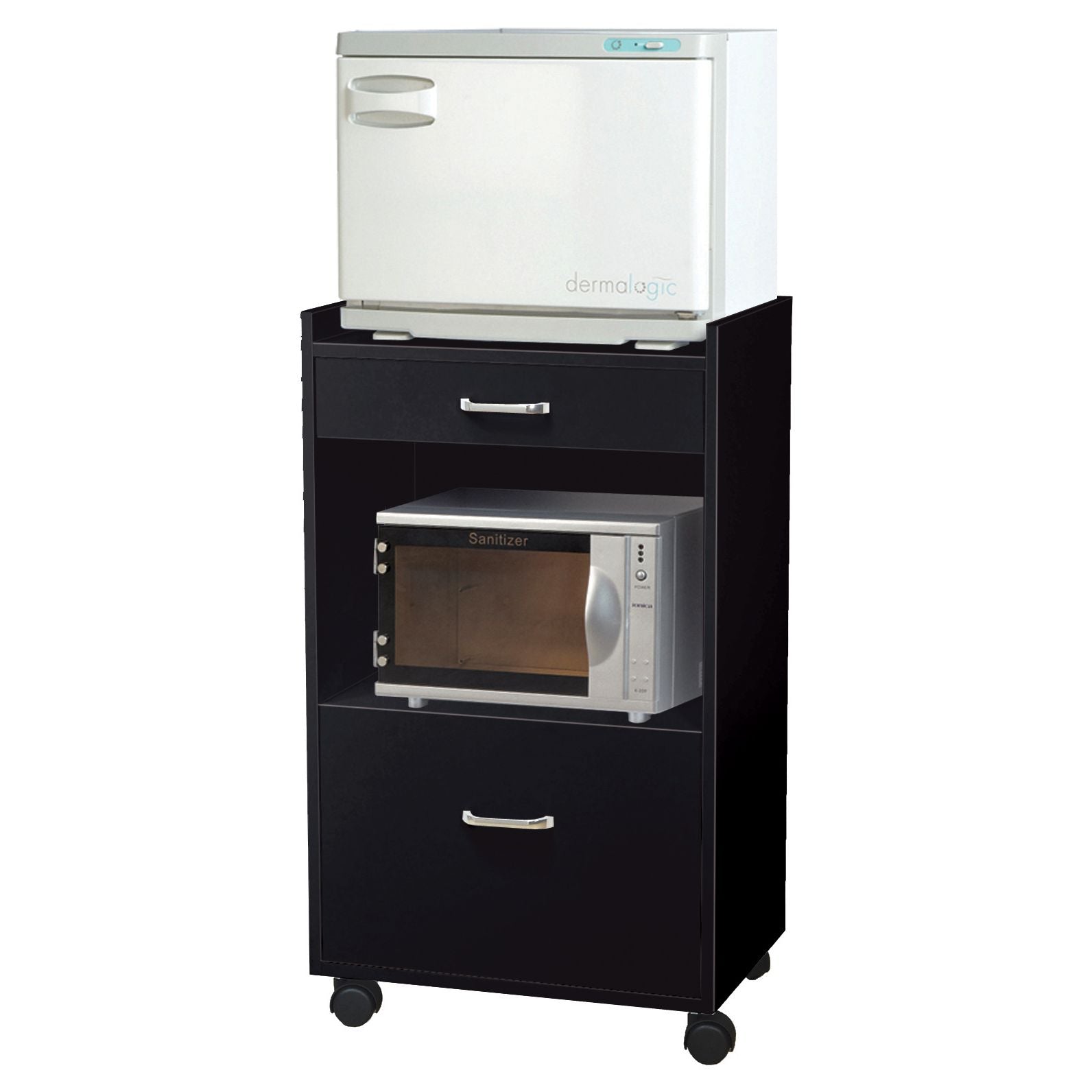 Whale Spa Whale Spa Rolling Trolley with Hot Towel Cabinet & Sterilizer Machine Trolley - ChairsThatGive