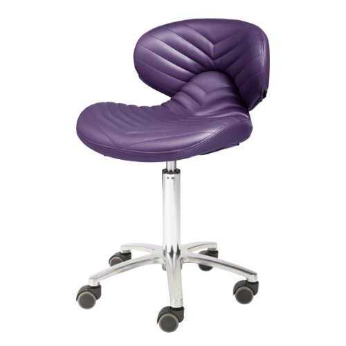 Whale Spa Whale Spa Chevron Technician Stool Adjustable Chair Tech Chair - ChairsThatGive