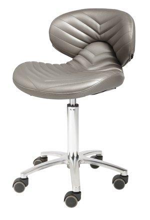 Whale Spa Whale Spa Chevron Technician Stool Adjustable Chair Tech Chair - ChairsThatGive