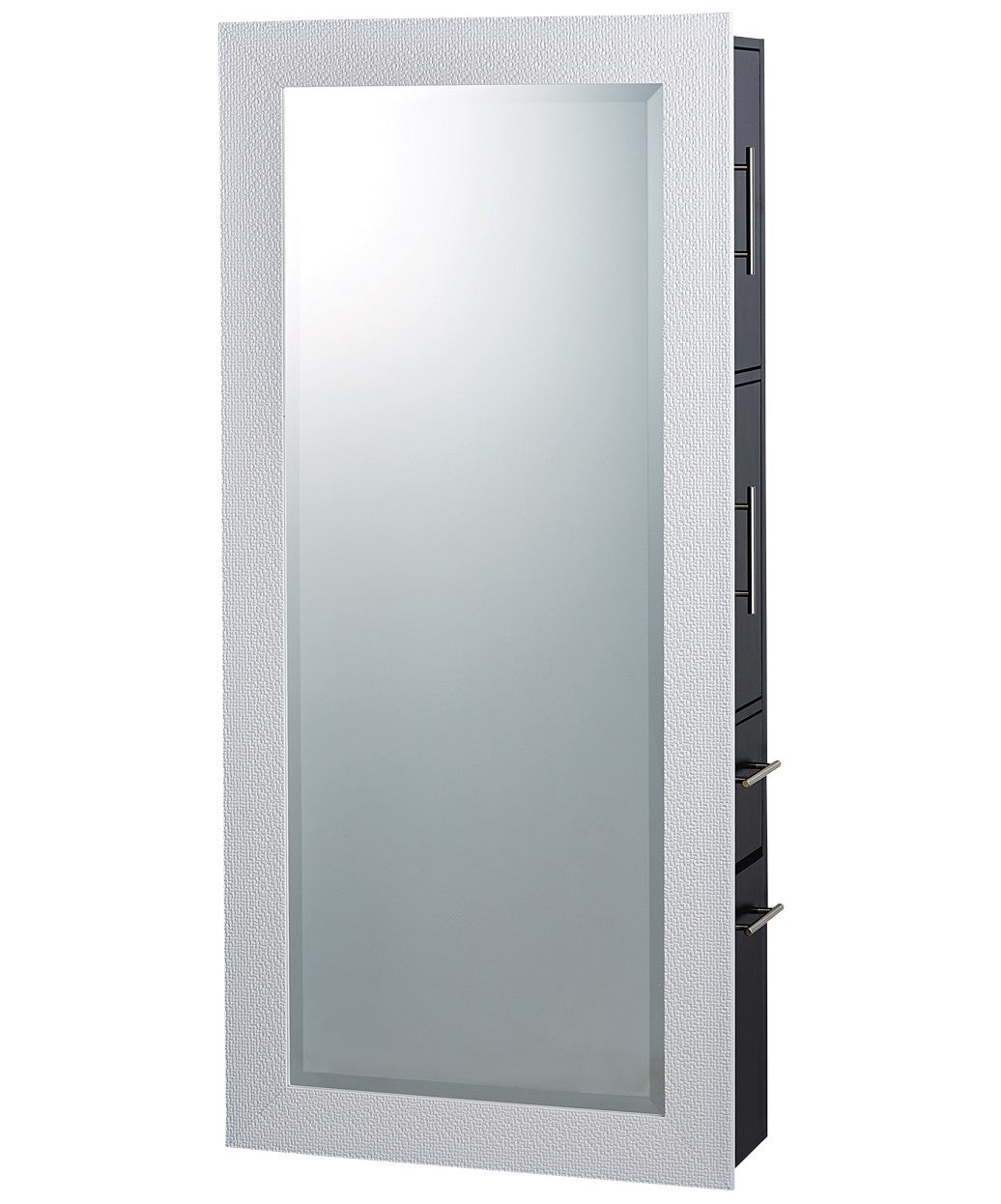Pibbs Diamond Salon Mirror &amp; Storage Server
