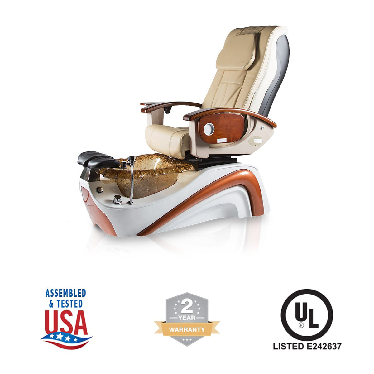 J&amp;A Empress LX Spa Pedicure Chair