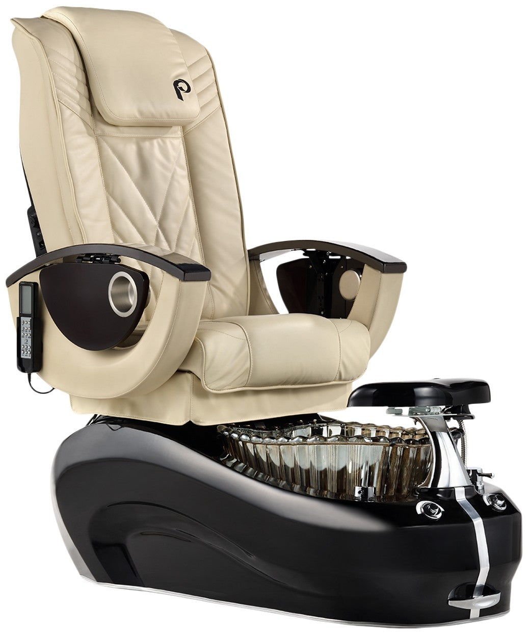 Pibbs Nexgen Pipeless Pedicure Spa Chair W/ Shiatsu Massage -Black